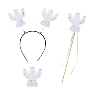 ZESTAW ANIOŁEK BIAŁY 3el