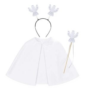 ZESTAW ANIOŁEK BIAŁY 98-110 3el