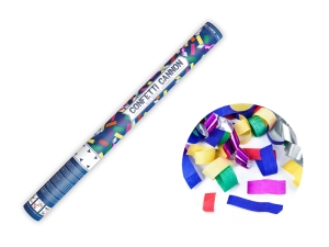 TUBA KONFETTI PASKI KOLOROWE 60cm