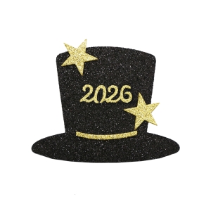 PANEL KAPELUSZ MINI ROK 2026 BROKAT PIANKA CZARNY