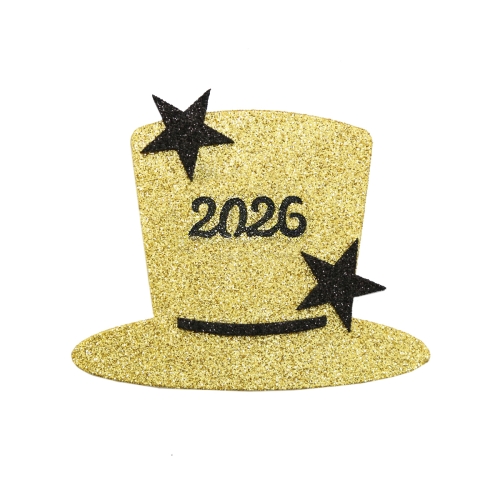 KAPELUSZ MINI ROK 2026 BROKAT PIANKA ZŁOTY