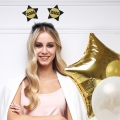 OPASKA GWIAZDKI ROK 2026 BROKAT PIANKA CZARNA