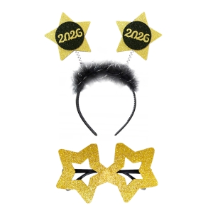 ZESTAW SYLWESTER 2026 ZŁOTY 2el