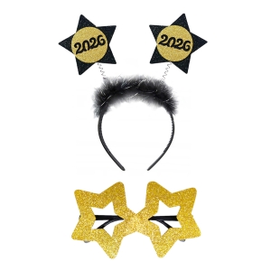 ZESTAW SYLWESTER 2026 ZŁOTY 2el