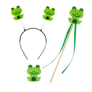 ZESTAW ŻABKA ZIELONY 3el