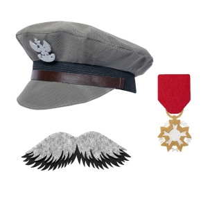 ZESTAW PIŁSUDSKI SZARY 3el