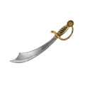 ZESTAW PIRATKA CZARNY 134-140 5el