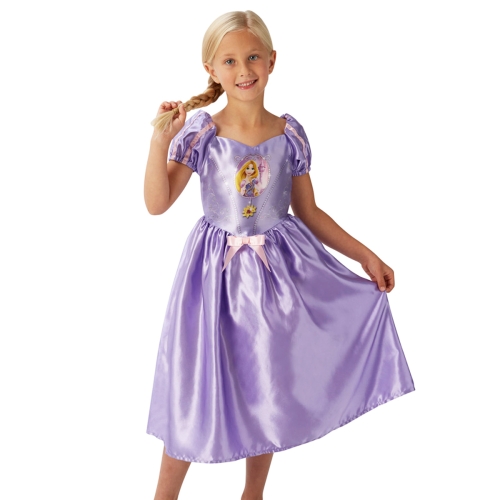 STRÓJ SUKIENKA KSIĘŻNICZKA ROSZPUNKA FIOLETOWA 116-122