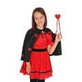PELERYNA SERCA PONGEE CZARNA XL