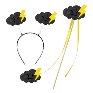 ZESTAW BURZA CZARNY 3el