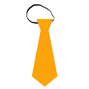KRAWAT FILCOWY POMARAŃCZOWY