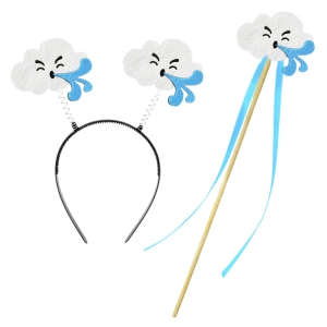 ZESTAW WIATR BIAŁO-BŁĘKITNY 2el