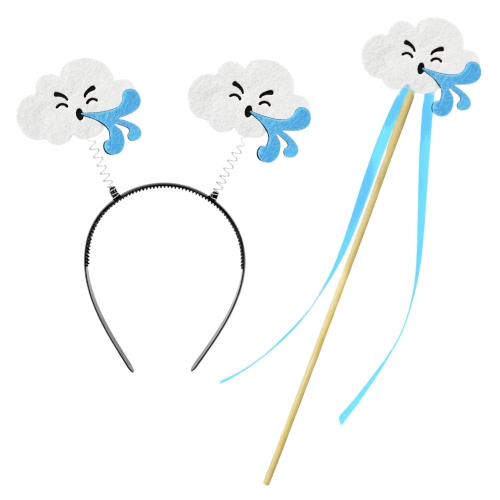 ZESTAW WIATR BIAŁO-BŁĘKITNY 2el