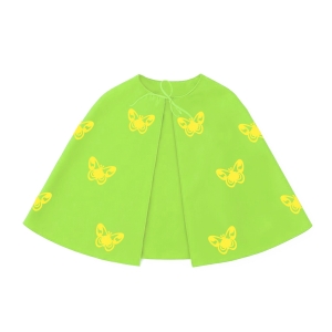 PELERYNA MOTYLKI PONGEE JASNOZIELONA 98-110