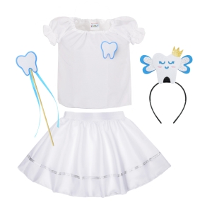 ZESTAW WRÓŻKA ZĘBUSZKA BIAŁA 98-110 5el