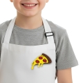 PRZYPINKA PIZZA FILCOWA BRĄZOWO-ŻÓŁTA 7,5x5cm