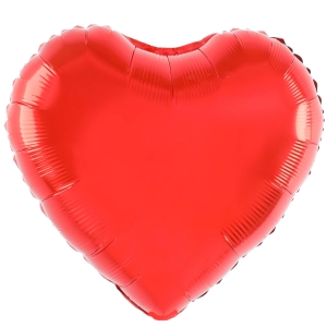 BALON PARTY PAL SERCE CZERWONY 32" 81cm