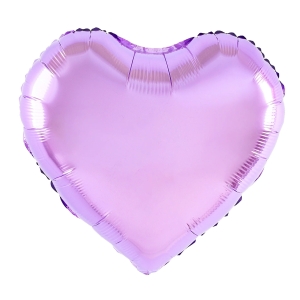 BALON PARTYPAL SERCE JASNOFIOLETOWY 18'' 46cm