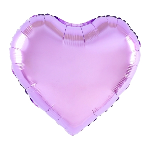 BALON PARTYPAL SERCE JASNOFIOLETOWY 18'' 46cm