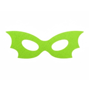 MASKA SMOKA FILCOWA JASNOZIELONA