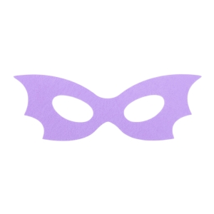 MASKA WAMPIRA FILCOWA FIOLETOWA