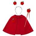 ZESTAW JABŁKO CZERWONY 116-140 4el