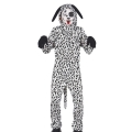 STRÓJ KOMBINEZON PIESEK DALMATYŃCZYK BIAŁO-CZARNY 95-105