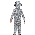 STRÓJ KOMBINEZON PIESEK DALMATYŃCZYK BIAŁO-CZARNY 95-105