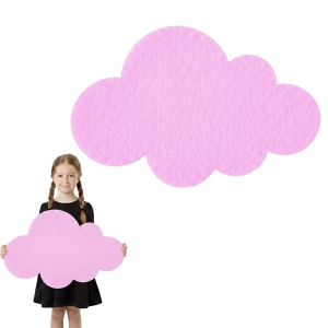 MAXI FRONT CHMURKA FILCOWA RÓŻOWA 55x36cm