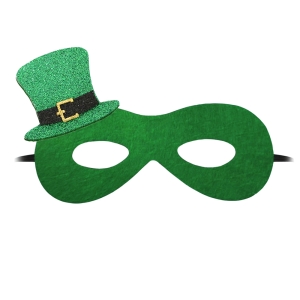 MASKA ŚWIĘTEGO PATRYKA KAPELUSIK CIEMNOZIELONA