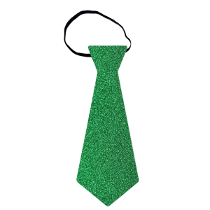 KRAWAT PIANKOWY BROKATOWY CIEMNOZIELONY