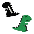 ZESTAW DINOZAUR ZIELONY 116-140 4el