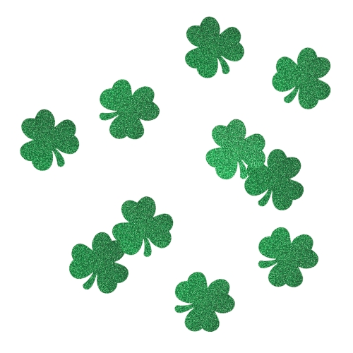 KONFETTI KONICZYNKI PIANKOWE ZIELONE 10szt