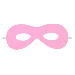 MASKA SUPERBOHATER FILCOWA RÓŻOWA