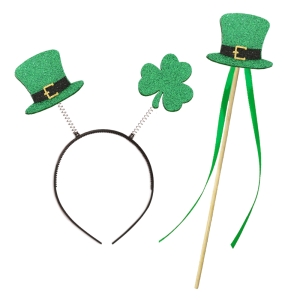 ZESTAW ŚWIĘTEGO PATRYKA ZIELONY 2el