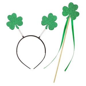 ZESTAW ŚWIĘTEGO PATRYKA ZIELONY 2el