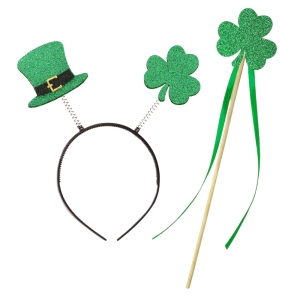 ZESTAW ŚWIĘTEGO PATRYKA ZIELONY 2el