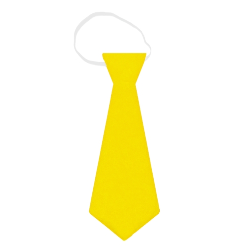 KRAWAT FILCOWY ŻÓŁTY