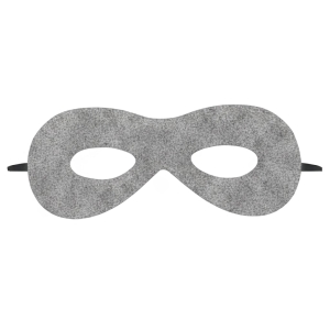 MASKA SUPERBOHATER FILCOWA MELANŻOWY SZARY