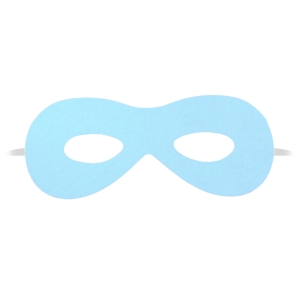 MASKA SUPERBOHATER FILCOWA BŁĘKITNA