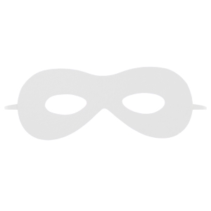 MASKA SUPERBOHATER FILCOWA BIAŁA