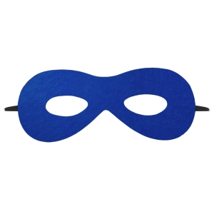 MASKA SUPERBOHATER FILCOWA GRANATOWA