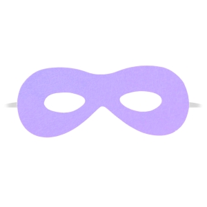 MASKA SUPERBOHATER FILCOWA FIOLETOWA