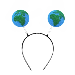 OPASKA PLANETA ZIEMIA FILCOWA NIEBIESKO-ZIELONA