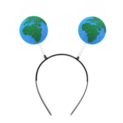 OPASKA PLANETA ZIEMIA FILCOWA NIEBIESKO-ZIELONA