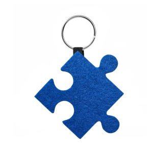 BRELOK PUZZELEK FILCOWY NIEBIESKI 5,5cm