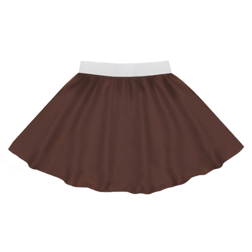 SPÓDNICZKA BRĄZOWA XS