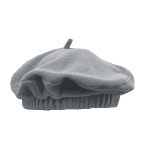 BERET DZIECIĘCY Z ANTENKĄ POLAROWY SZARY