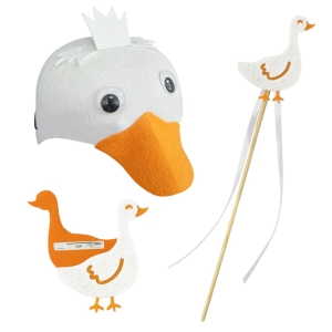 ZESTAW GĄSKA BIAŁY 3el