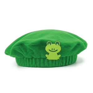 BERET ŻABKA POLAROWY ZIELONY